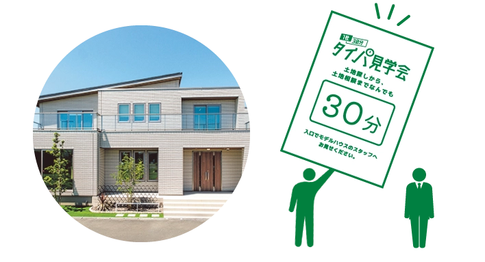 モデルハウスのイメージ