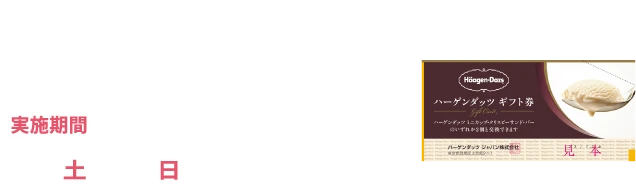 1モデルハウスに相談でハーゲンダッツギフト券（1枚）プレゼント！ 実施期間：8月9日（土）〜8月17日（日） 10:00〜16:30