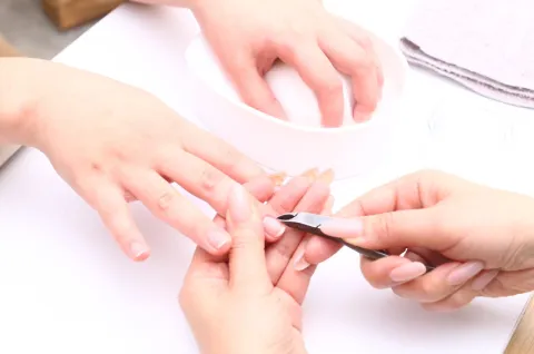 ネイルの施術のイメージ