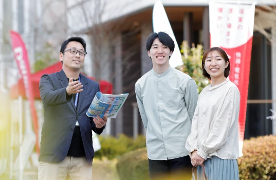 住宅展示場の案内のイメージ