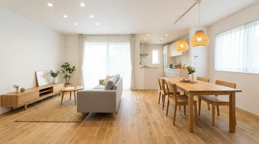 リビングの内装