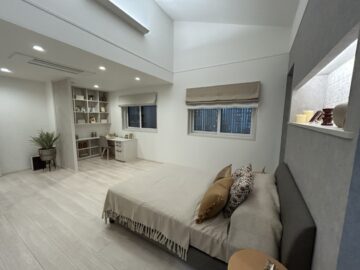 書斎のある寝室