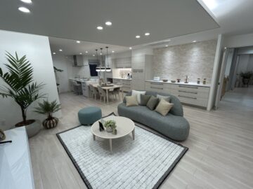 ２階の広々としたLDK