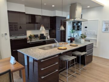 高級感のあるキッチン