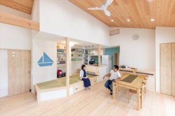 これからの子育てもその先もずっと快適な平屋のイメージ