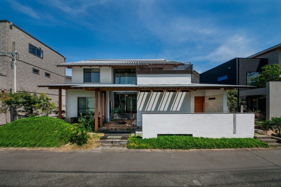 雨音を楽しむ『自然素材』の家 - オークデザインハウス【浜松展示場