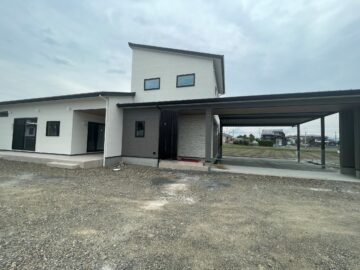 平屋のメリットを採用したニアリーワンフロアハウスのイメージ