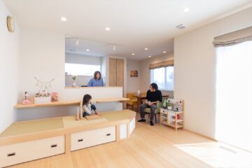 共働き×子育て世代の平屋ライクな暮らしのイメージ