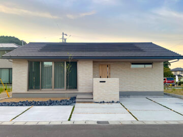 センターストレージのある、ジャパンディスタイルの平屋のイメージ