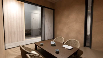 来客時やゲストの宿泊に便利な和室