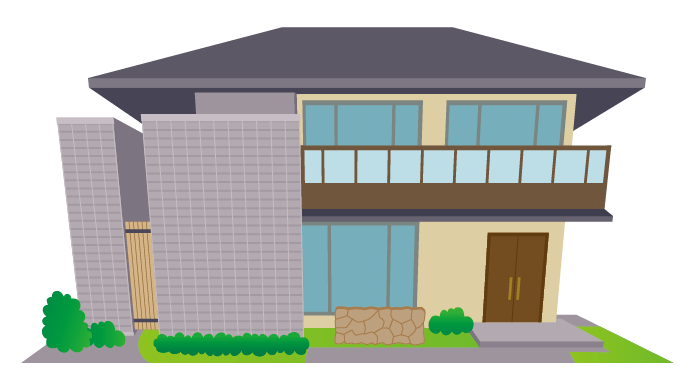 家のイラスト