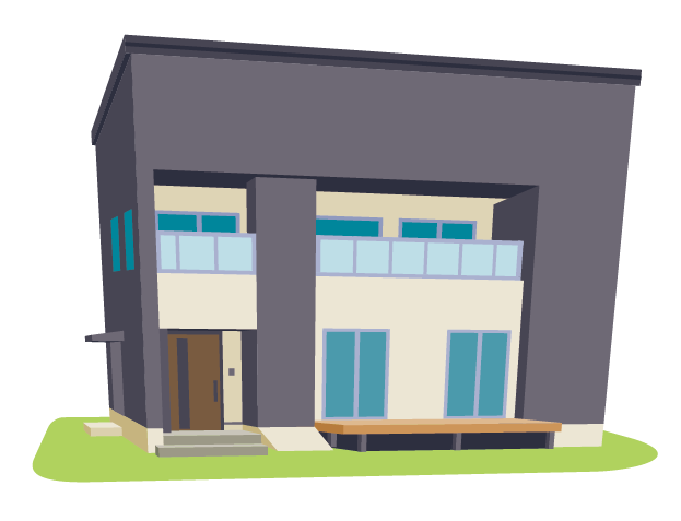 家のイラスト